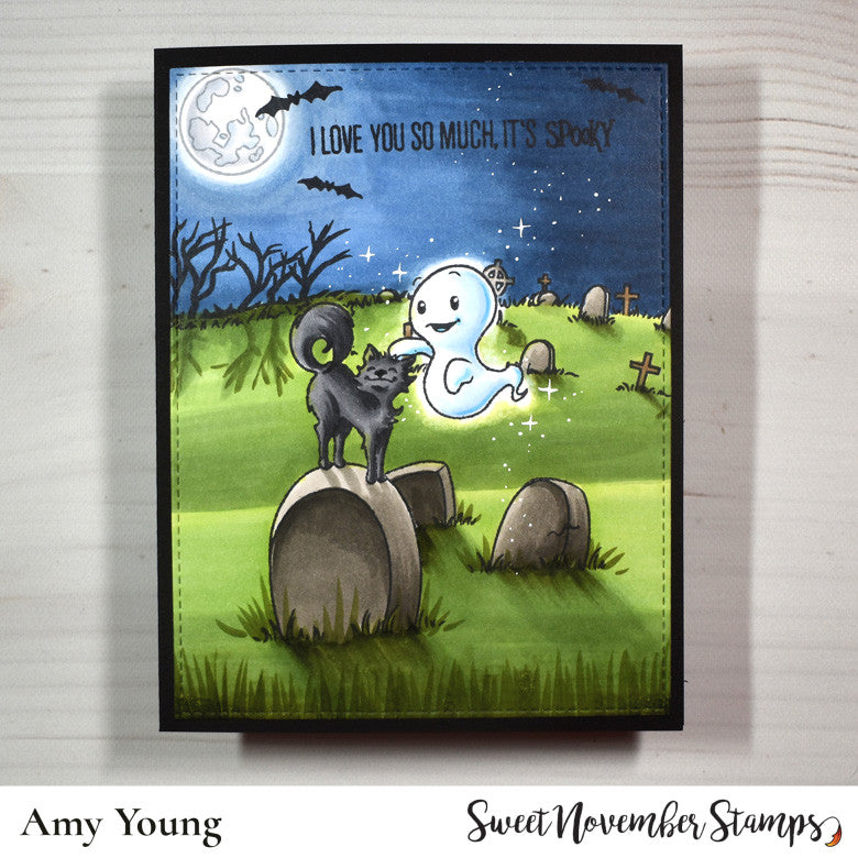 Clear Stamp Set - Midnight's Halloween Adventures