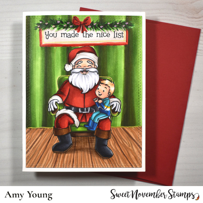 Clear Stamp Set - Santa Claus is Coming to Town