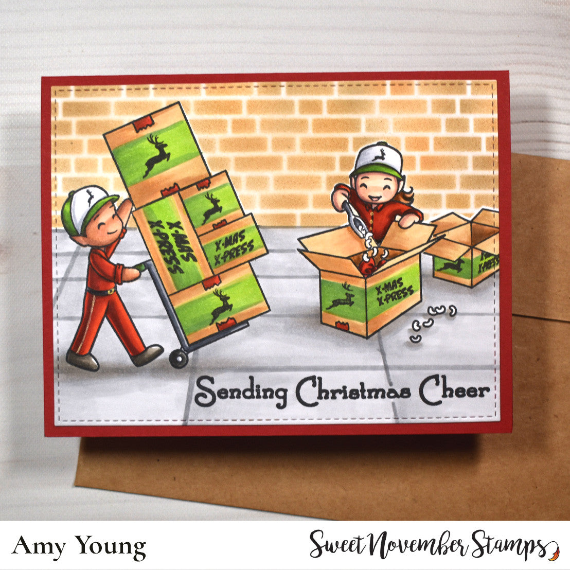 Clear Stamp Set - X-Mas X-Press