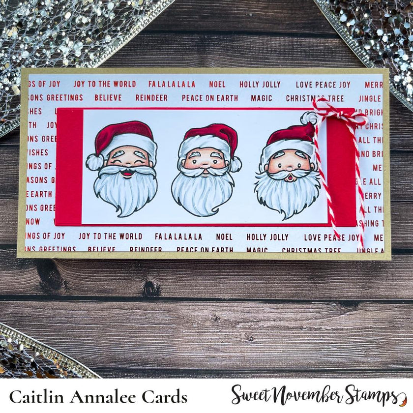 Clear Stamp Set - Santa Claus is Coming to Town