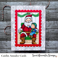 Load image into Gallery viewer, Clear Stamp Set - Santa Claus is Coming to Town
