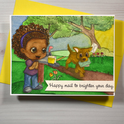 Digital Stamp: Happy Mail