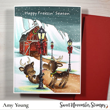 Digital Stamp - Frosty Shenanigans: Reindeer set
