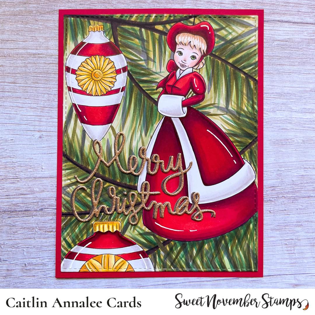 Digital Stamp - Shiny Brite: Luminous Lucille