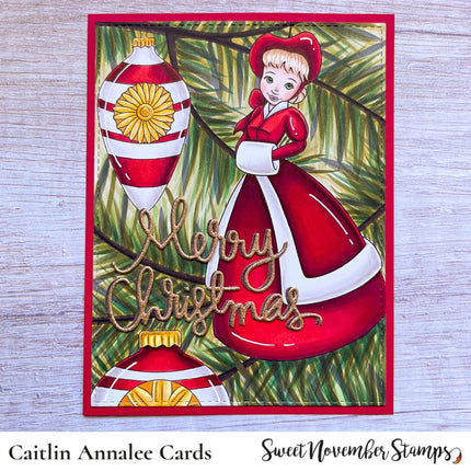 Digital Stamp - Shiny Brite: Luminous Lucille