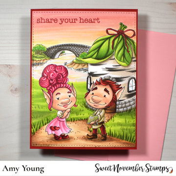 Digital Stamp - Love Experts: Winkyjinx and McHeartsly
