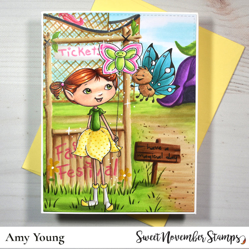 Digital Stamp - Sweet November Vault: Penelope and Flit