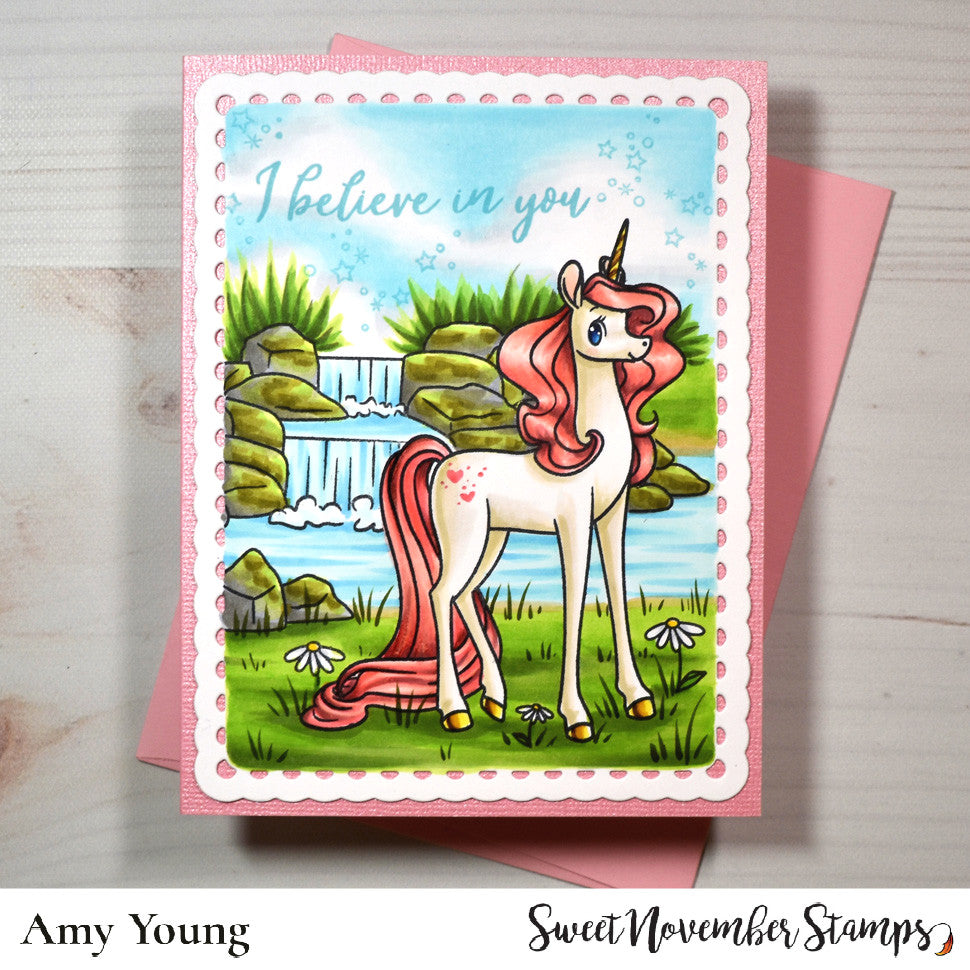 Clear Stamp Set - I Believe in You