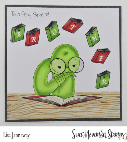 Digital Stamp - Studious Stevie