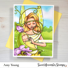 Load image into Gallery viewer, Digital Stamp - Sweet November Vault: Baby Fairies - Sweet Pea
