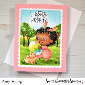 Digital Stamp - Bun Bun: April and bunny