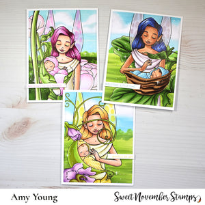 Digital Stamp - Baby Fairies: Mother Fairy
