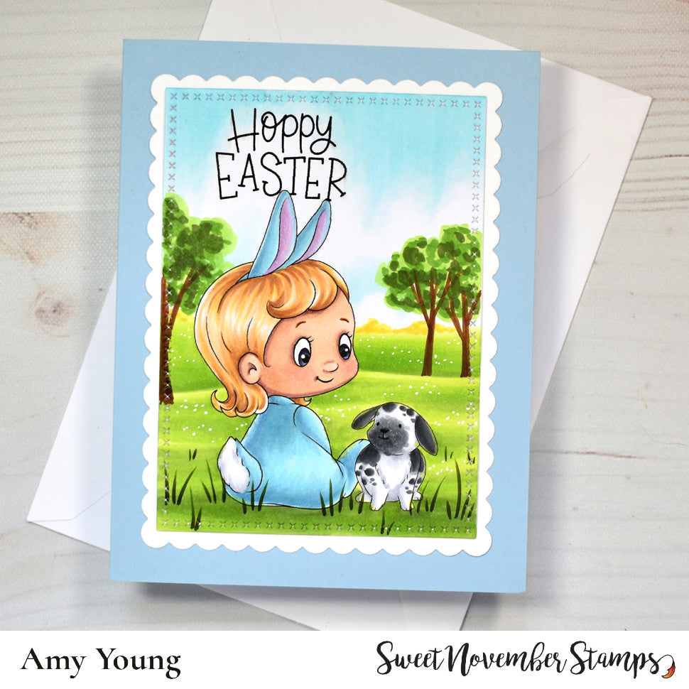 Digital Stamp - Bun Bun: Coco and bunny
