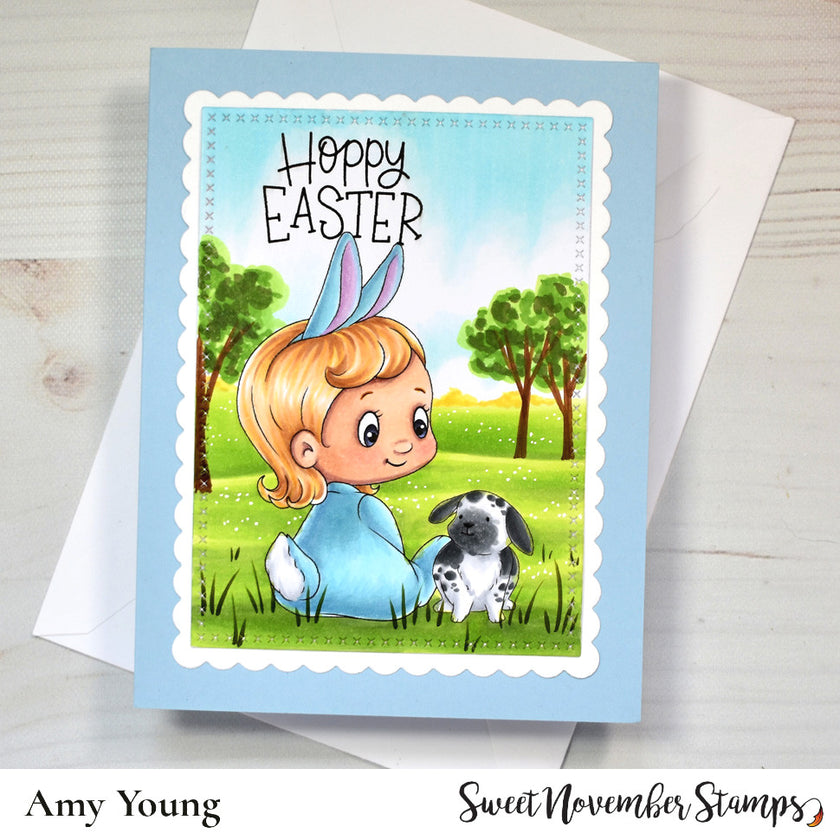 Digital Stamp - Bun Bun: Coco and bunny