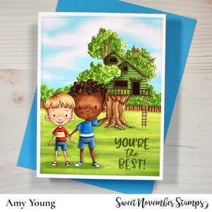 Digital Stamp - Tree House Fun: Ash
