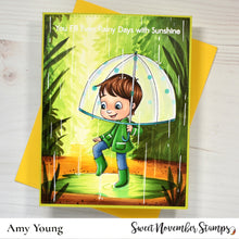 Load image into Gallery viewer, Digital Stamp - Umbrella Kids: Regen
