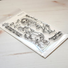 Load image into Gallery viewer, Clear Stamp Set - Mermaid hair
