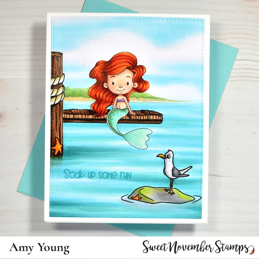 Digital Stamp - The Guppies: Cora