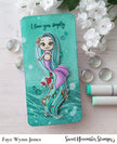 Clear Stamp Set - Mermaid hair