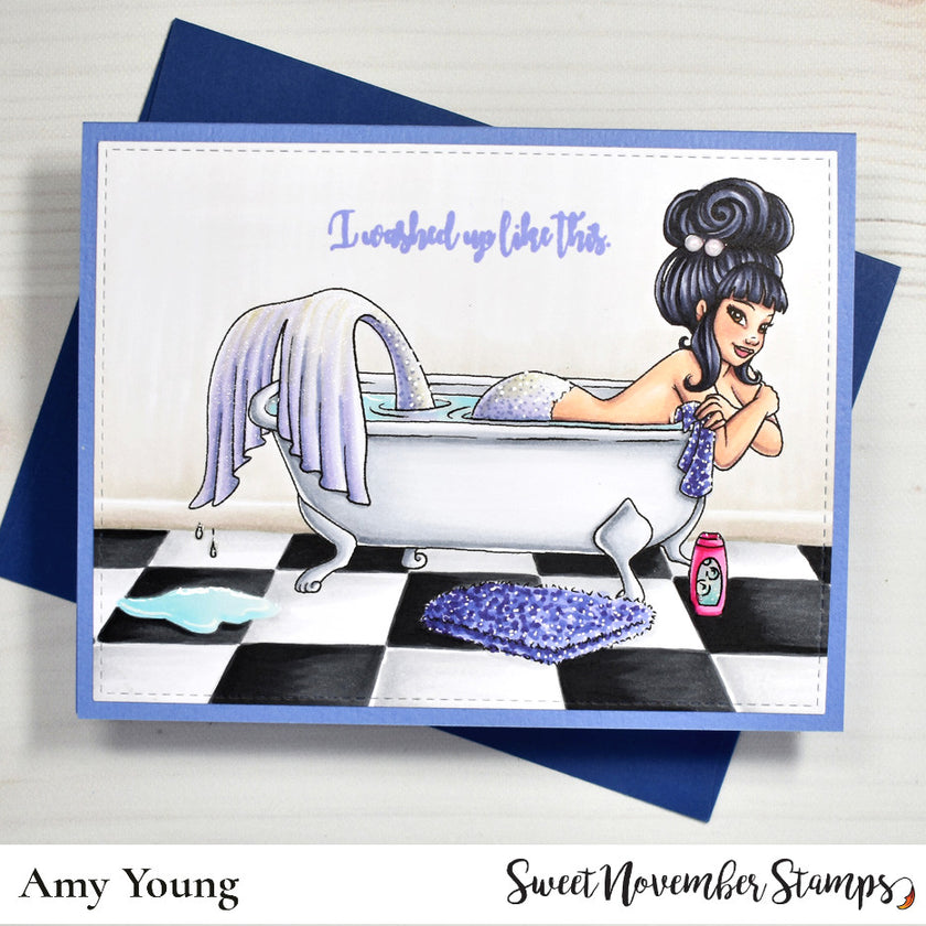 Digital Stamp - A good soak