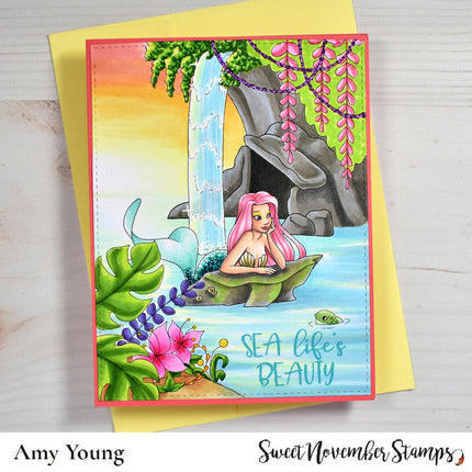 Digital Stamp - Mermaid Lagoon: Oceana