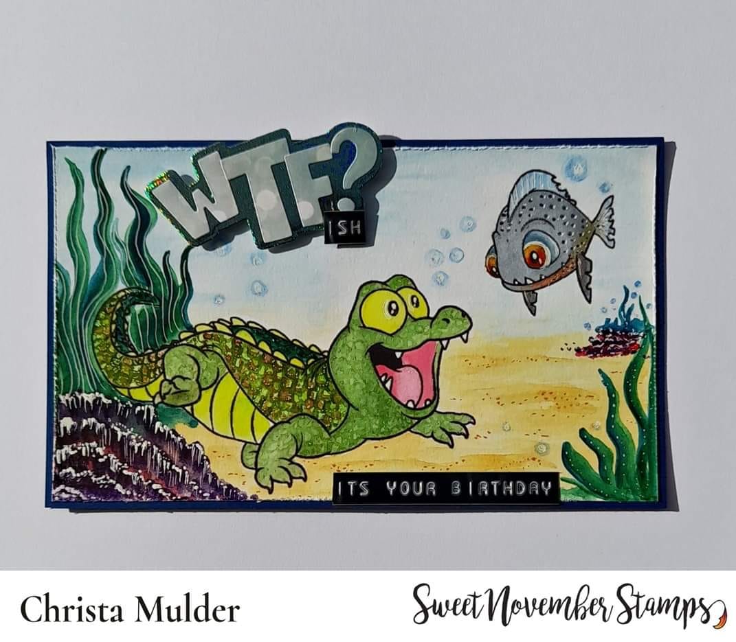 Digital Stamp - Stabby,Bitey: Wave Coralkeeper and Crikey