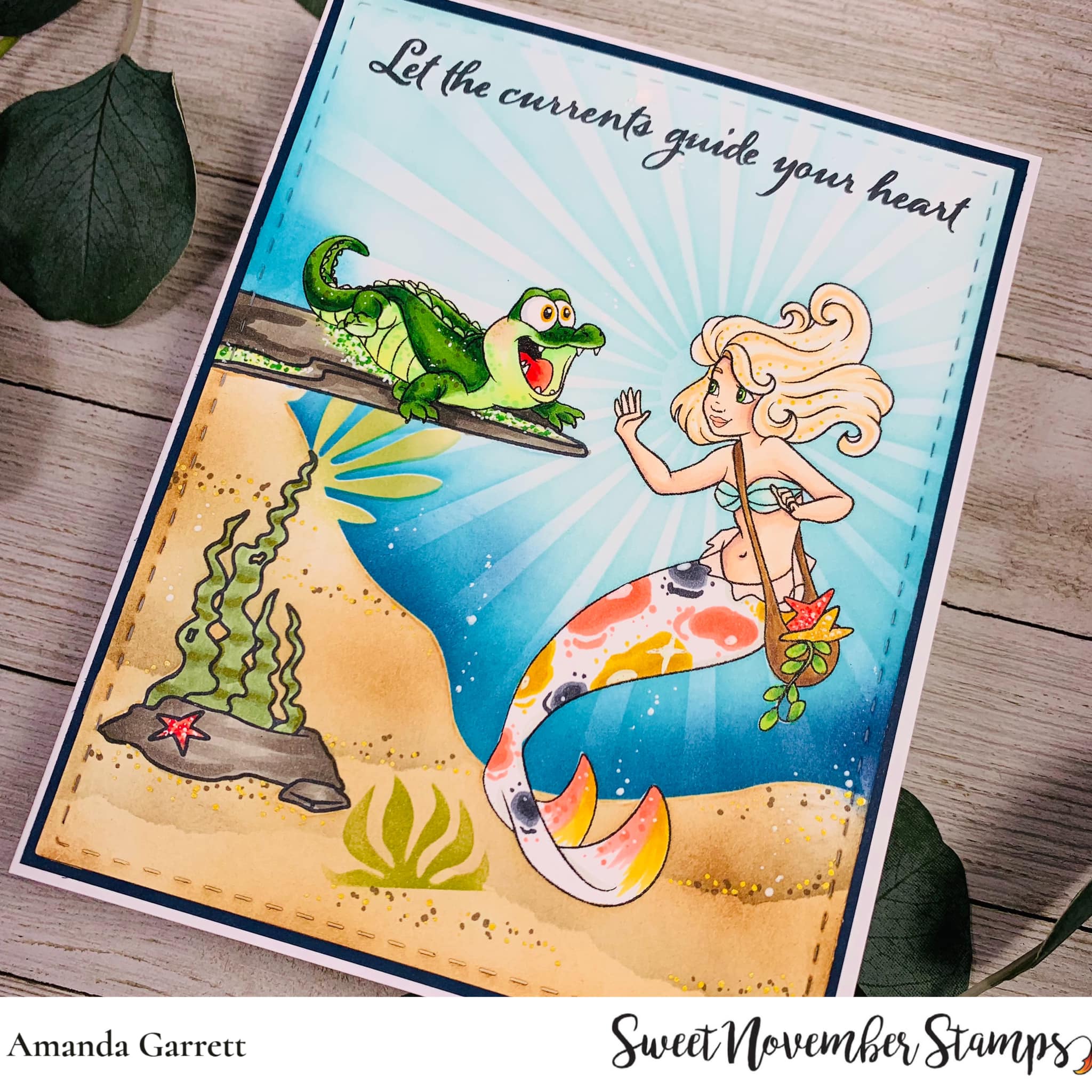 Digital Stamp - Stabby,Bitey: Wave Coralkeeper and Crikey