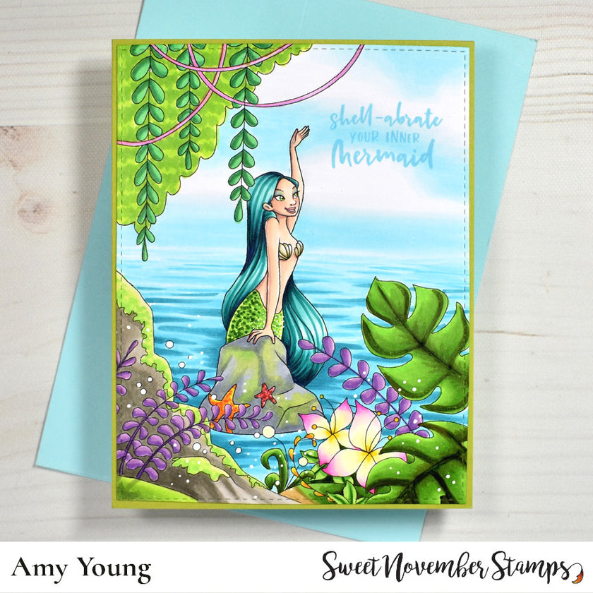 Digital Stamp - Mermaid Lagoon: Laguna