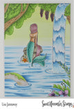 Digital Stamp - Mermaid Lagoon: Background Builder Set