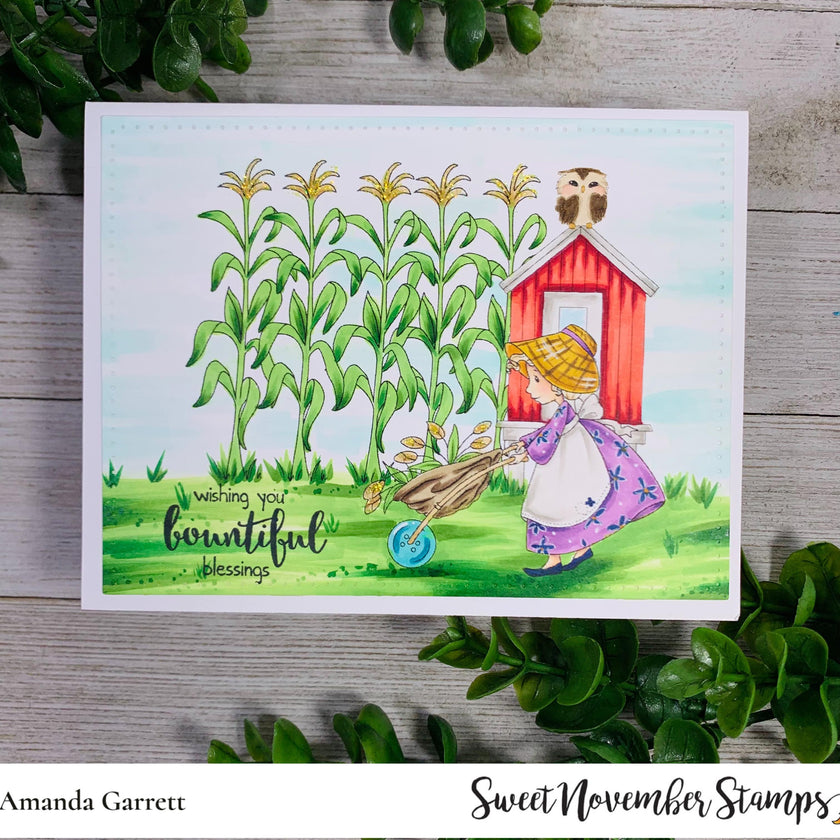 Digital Stamp - Sweet November Vault: Garden Girl Myra