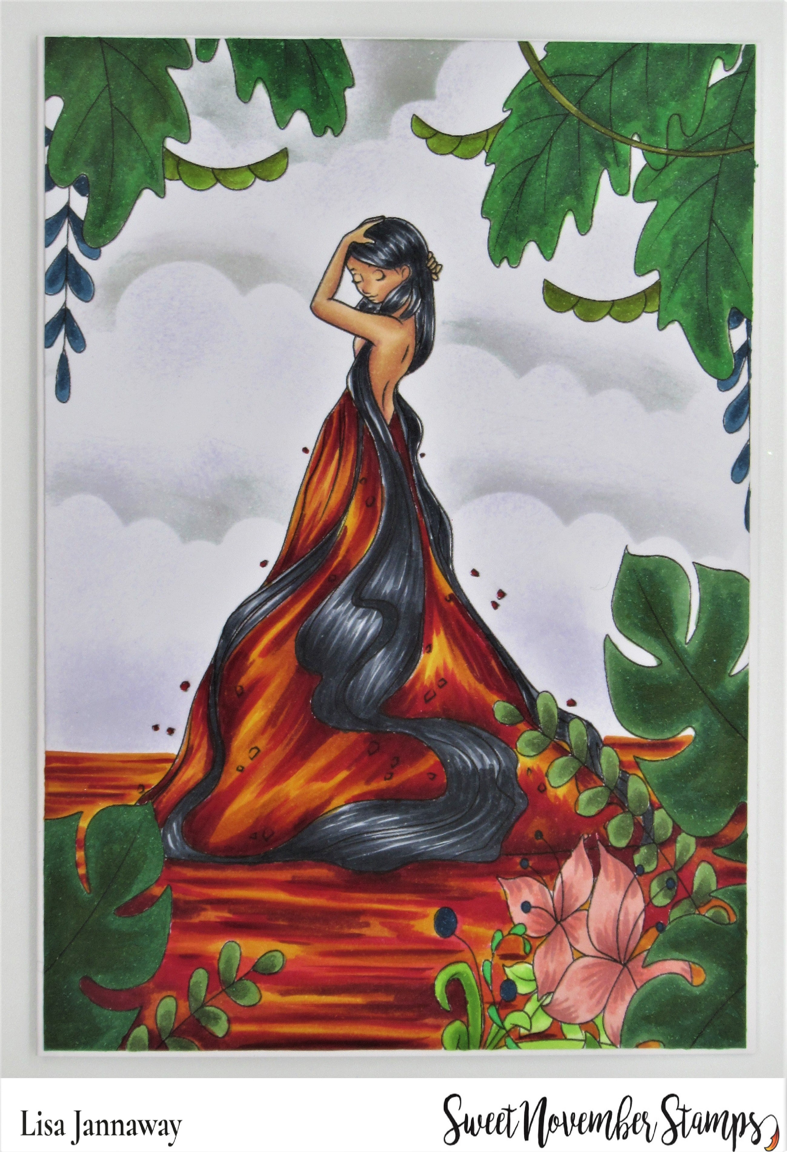 Digital Stamp - Pele