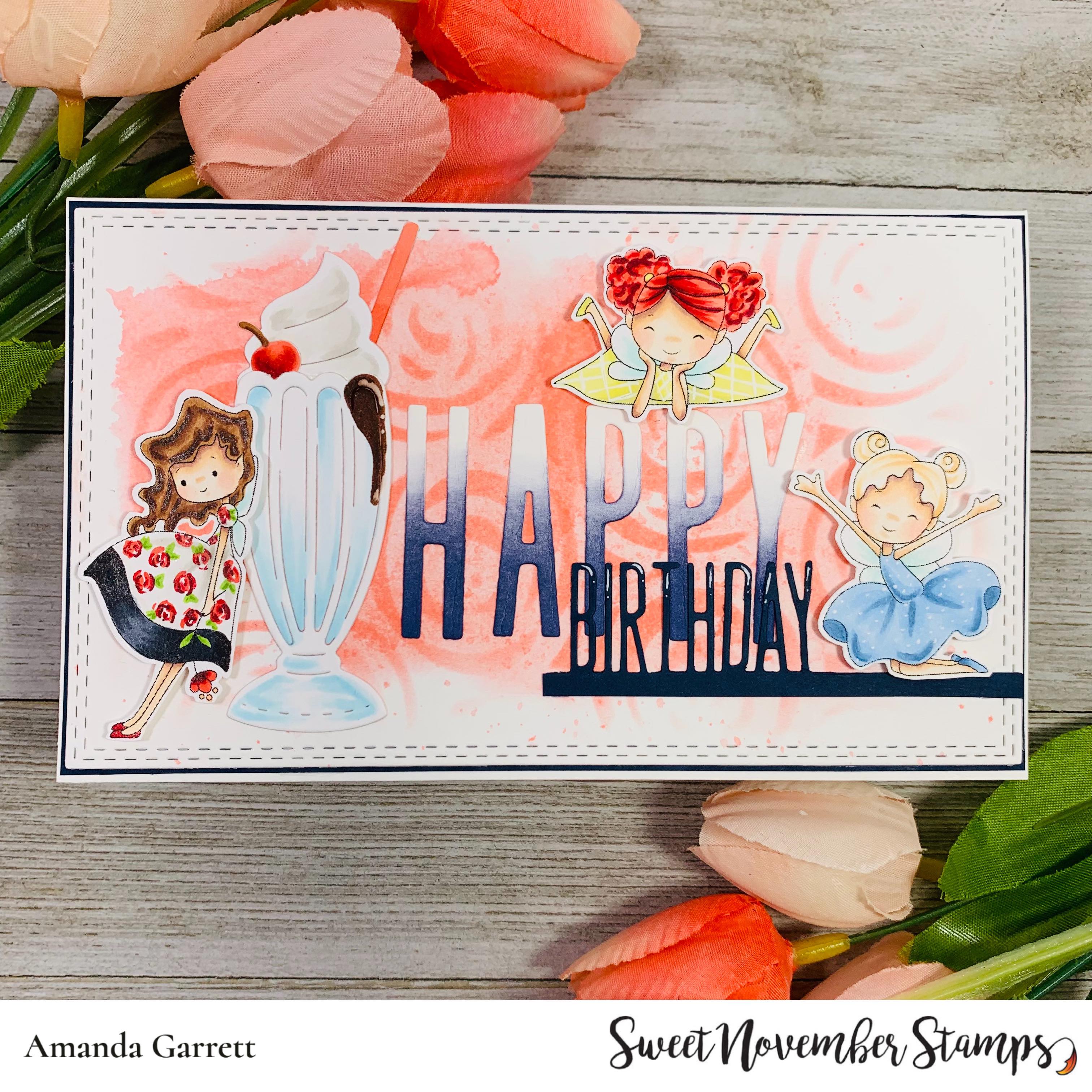 Digital Stamp - Sweet November Vault: Gemma