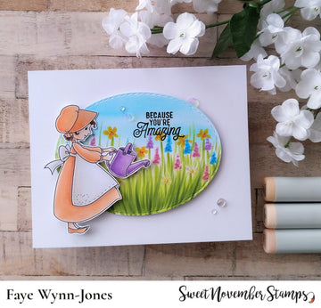 Digital Stamp - Sweet November Vault: Garden Girl Elsie