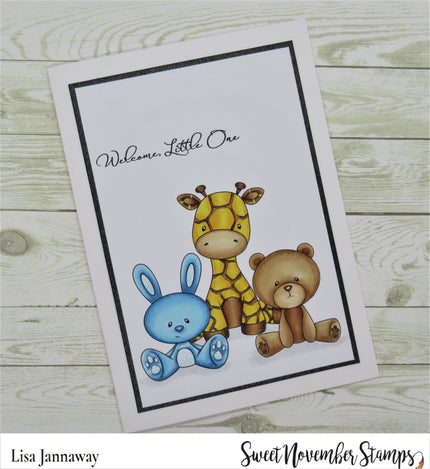 Digital Stamp - Sweet November Vault: Nature Pal Bear