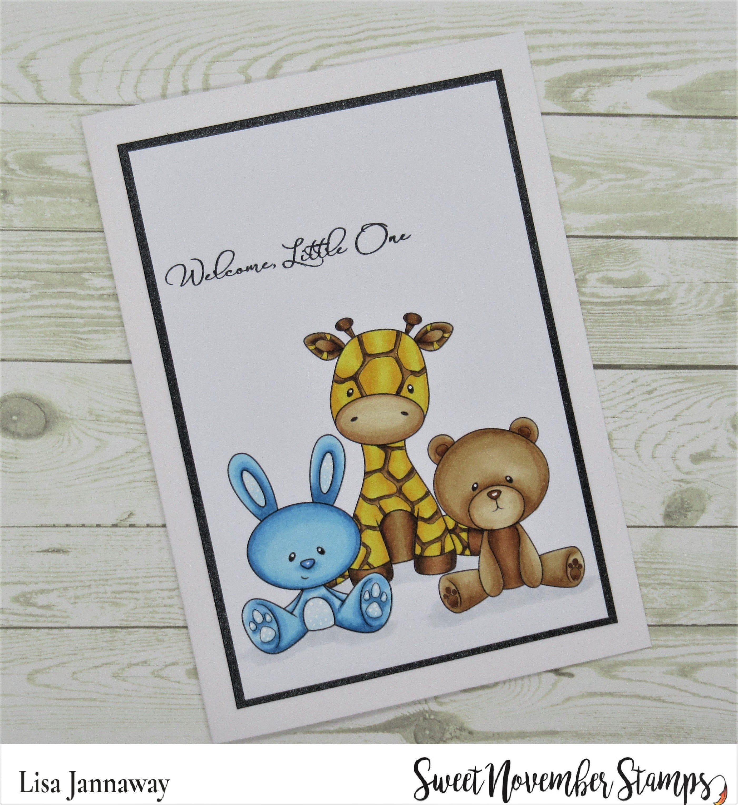 Digital Stamp - Sweet November Vault: Nature Pal Bunny