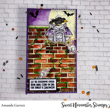 Clear Stamp Set - Halloween Gargoyles
