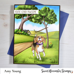 Digital Stamp - Dog Park: Snickers the Beagle