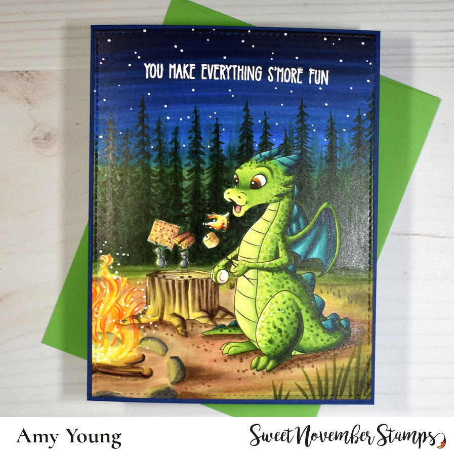 Digital Stamp - Summer Dragons: Errol