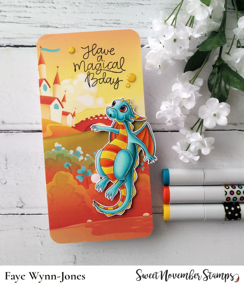 Digital Stamp - Summer Dragons: Apalala
