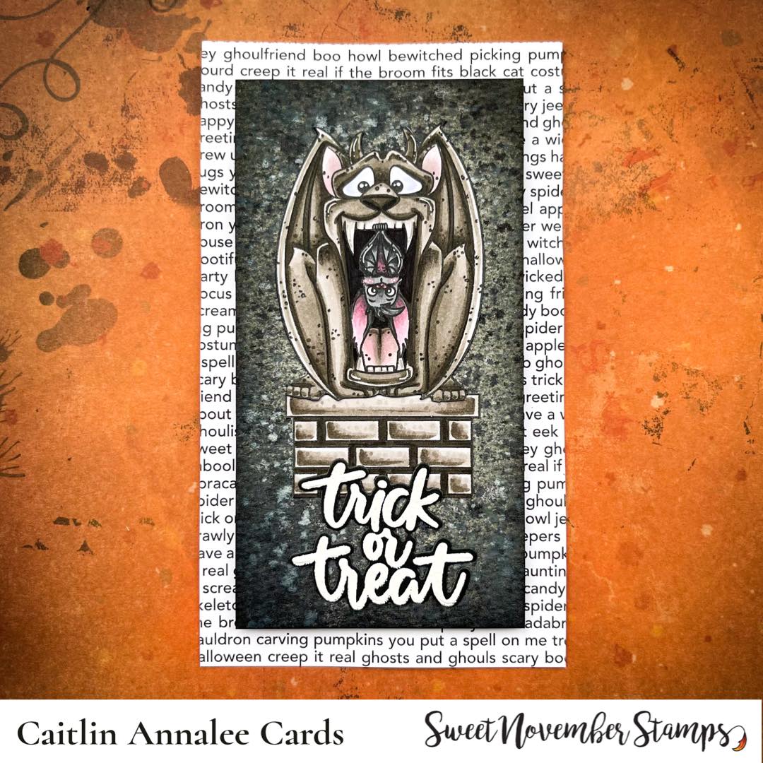 Clear Stamp Set - Halloween Gargoyles