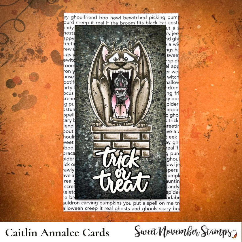 Clear Stamp Set - Halloween Gargoyles