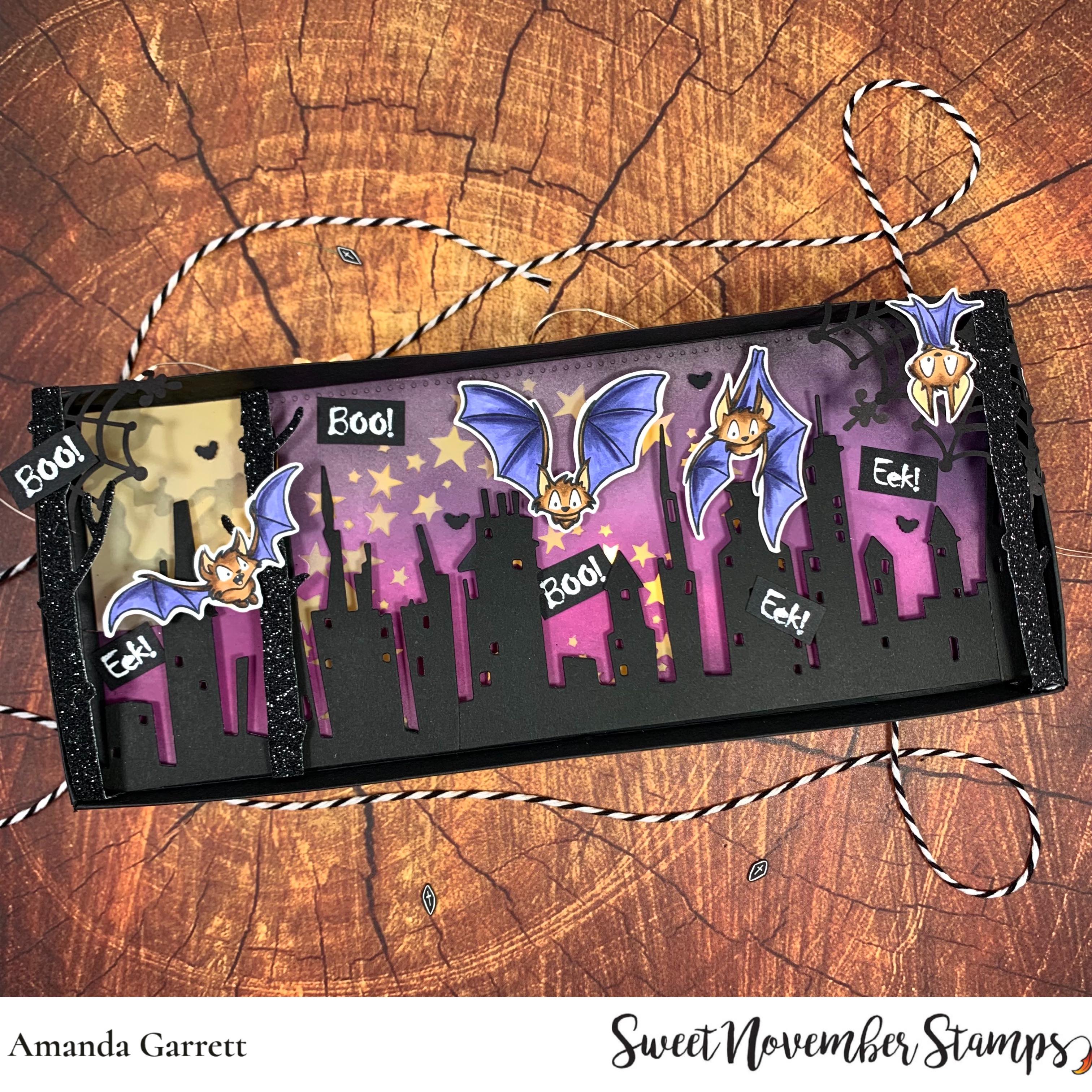 Clear Stamp Set - Frightful Flutterbee Bram