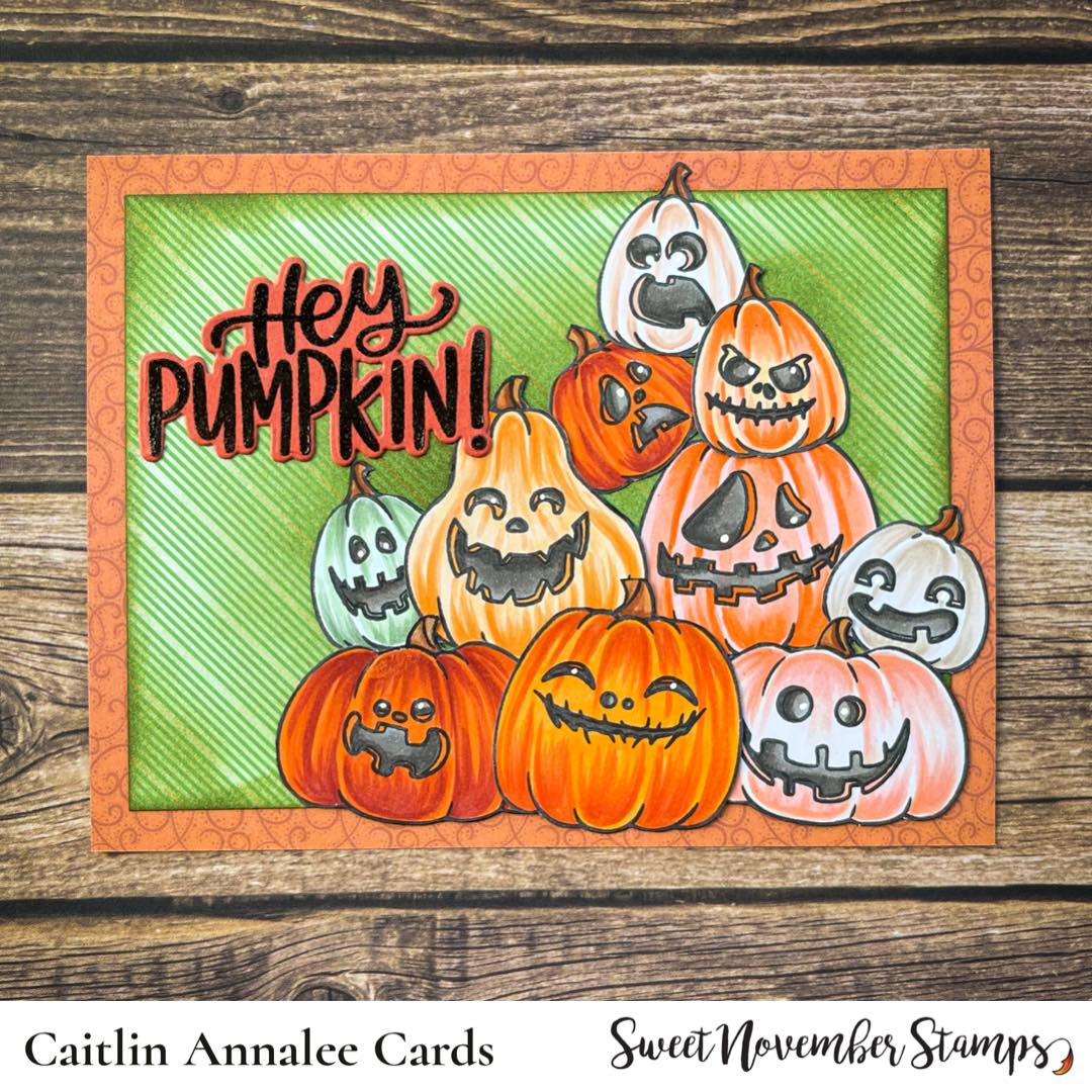 Clear Stamp Set - Carve out some fun