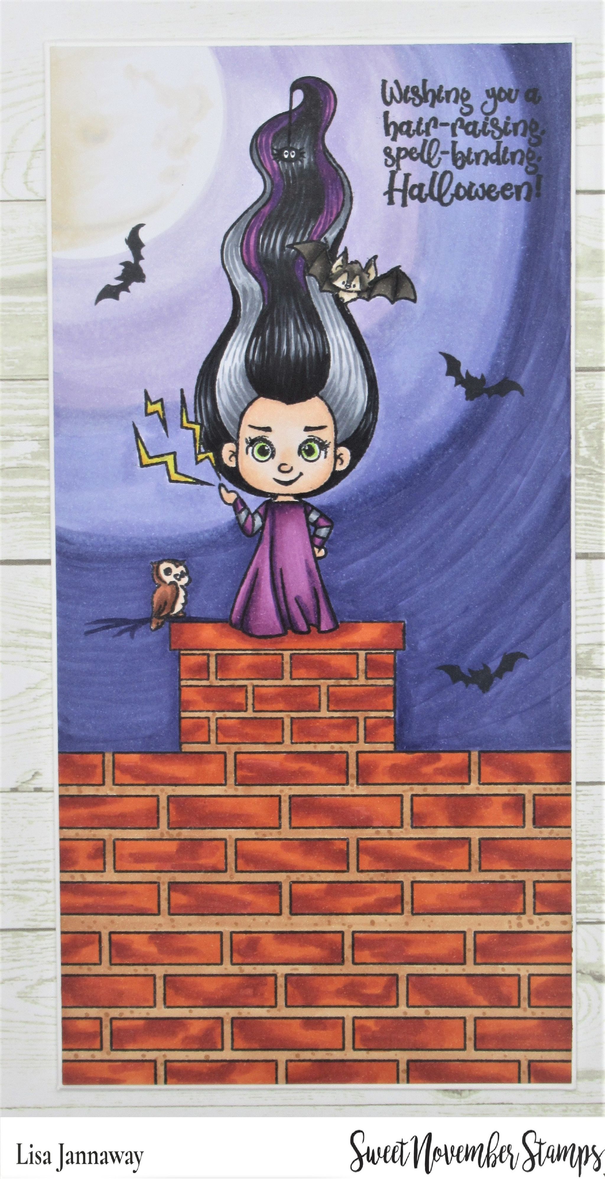 Clear Stamp Set - Background Builder: Halloween Room