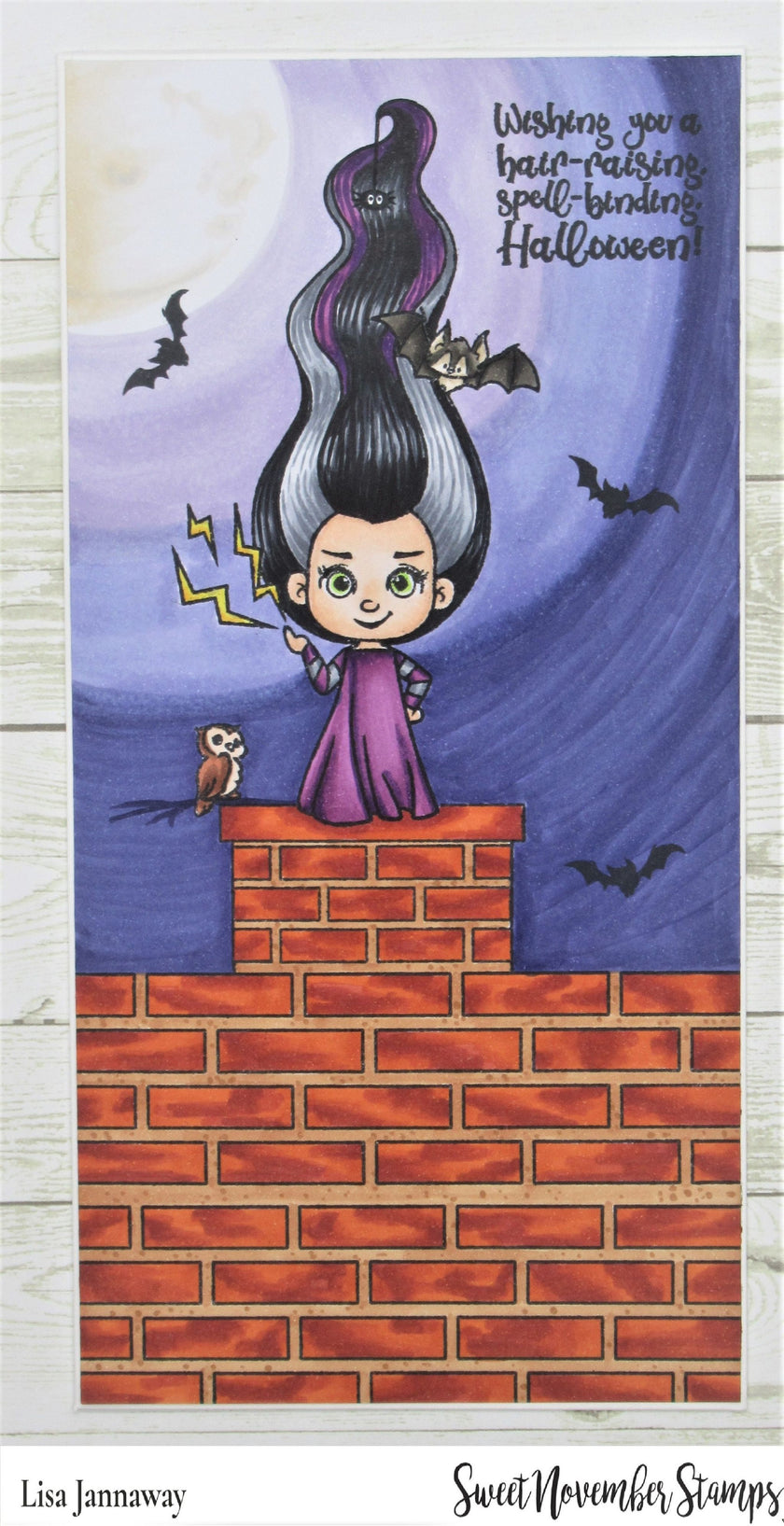 Clear Stamp Set - Background Builder: Halloween Room