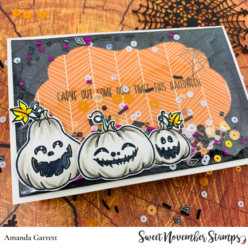 Clear Stamp Set - Carve out some fun