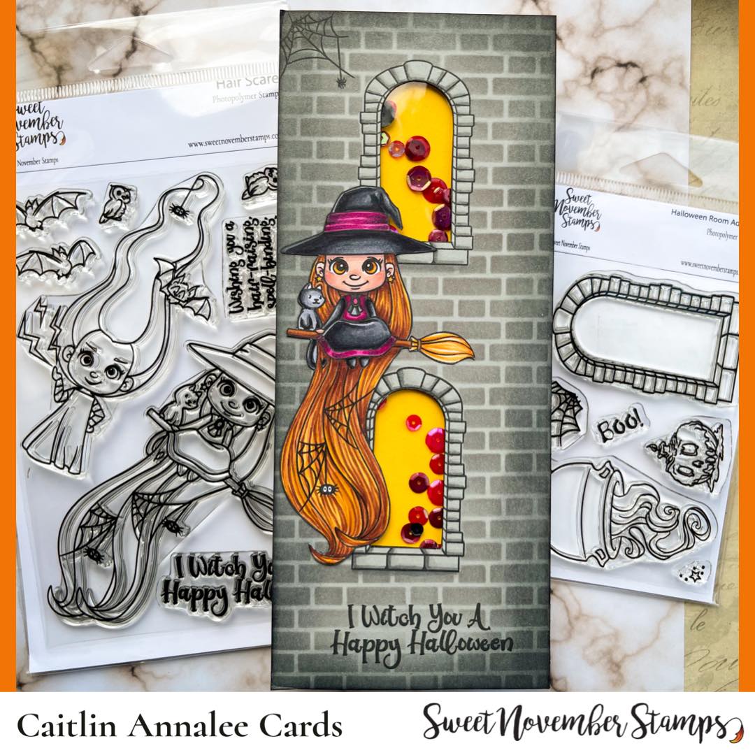 Clear Stamp Set - Hair Scare