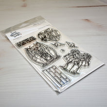 Load image into Gallery viewer, Clear Stamp Set - Halloween Gargoyles
