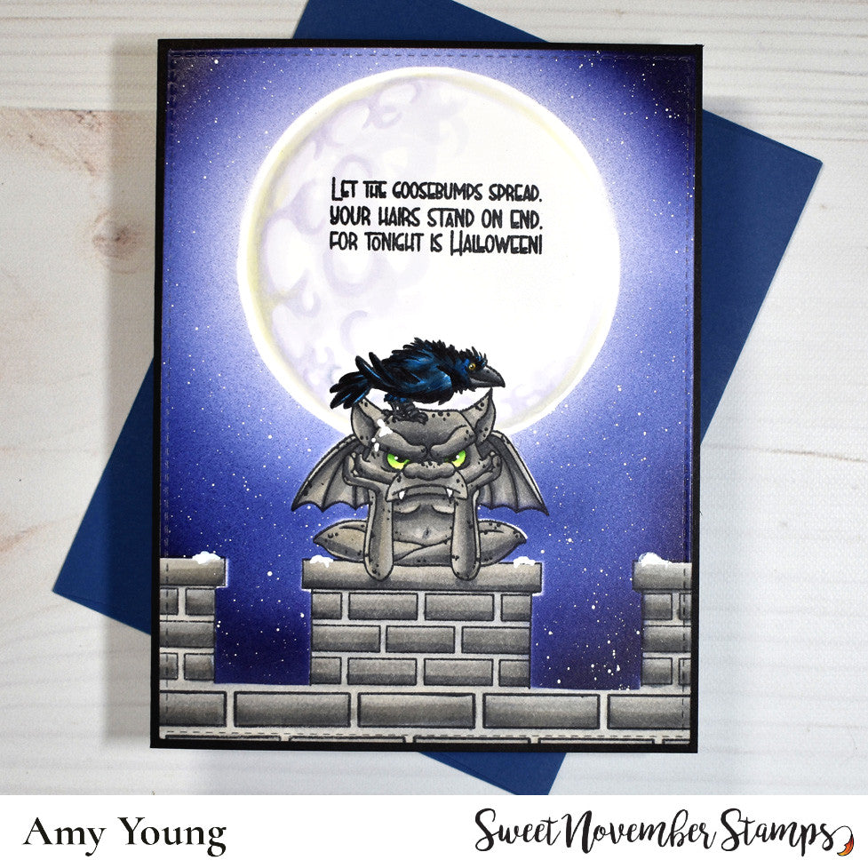 Clear Stamp Set - Halloween Gargoyles