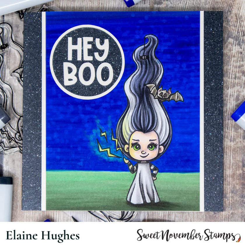 Clear Stamp Set - Hair Scare